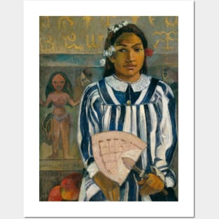 The Ancestors of Tehamana Or Tehamana Has Many Parents by Paul Gauguin Posters and Art